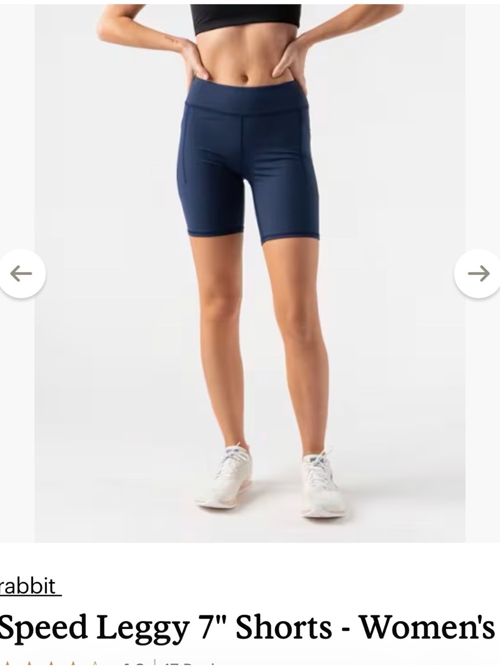7” speed leggy shorts